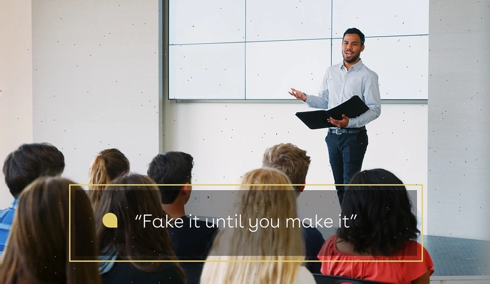 Confidence building seminar